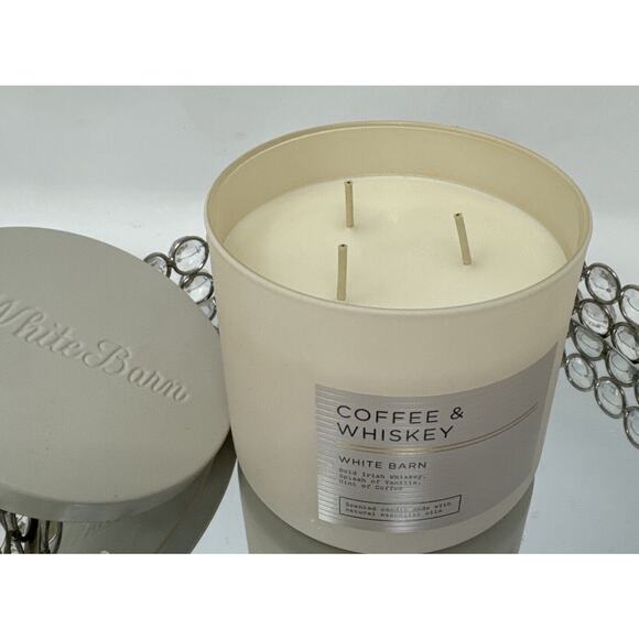 ALL NEW Coffee & Whiskey 3-Wick Candle 25-45 burn hours 14 oz Bath & Body Works - Picture 2 of 5